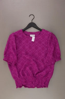 ⭐ Blusa de algodón para damas talla 44, XL con diseño floral rosa ⭐ - Imagen 1 de 4