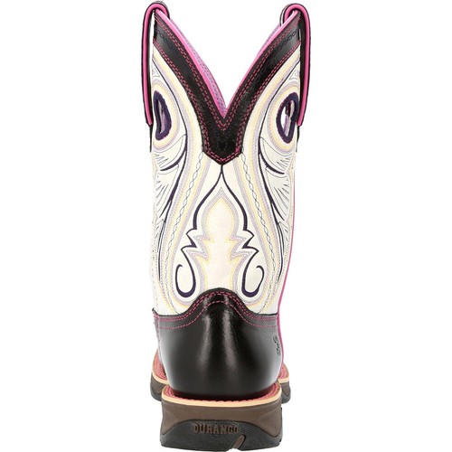 Lady Rebel™ by Durango® Women's Raven Black & White Western Boot - Picture 4 of 28