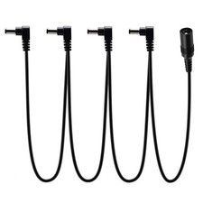 4 Wege Gitarreneffekt Pedal Stromversorgungskabel, 9V Netzadapter