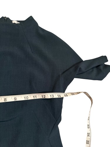 M.M. LaFleur The Farnoosh Dress Dark Emerald Size 0 Petite Workwear Modest - Picture 10 of 13