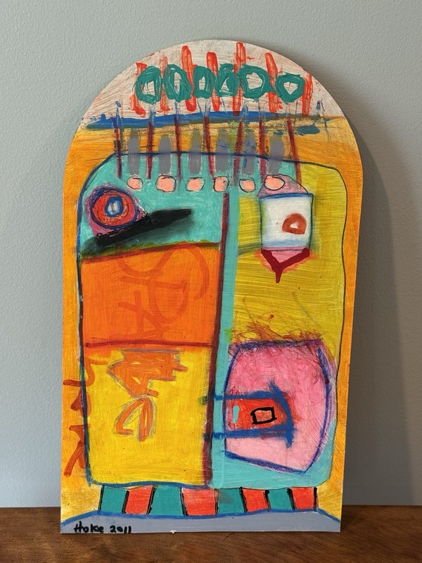 “Dr Gonzo” By Outsider Artist Bob HOKE
