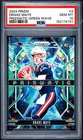 2024 Panini Prizm Drake Maye Green Wave PRIZMATIC Insert Rookie #2!  PSA 10!