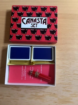 David Westnedge Canasta Card Game Vintage Boxed Set with Instructions. - Image 1 of 4