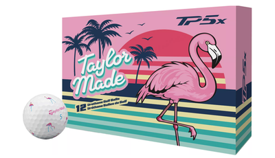 TaylorMade TP5X FLAMINGO Limited Edition Golf Balls | eBay