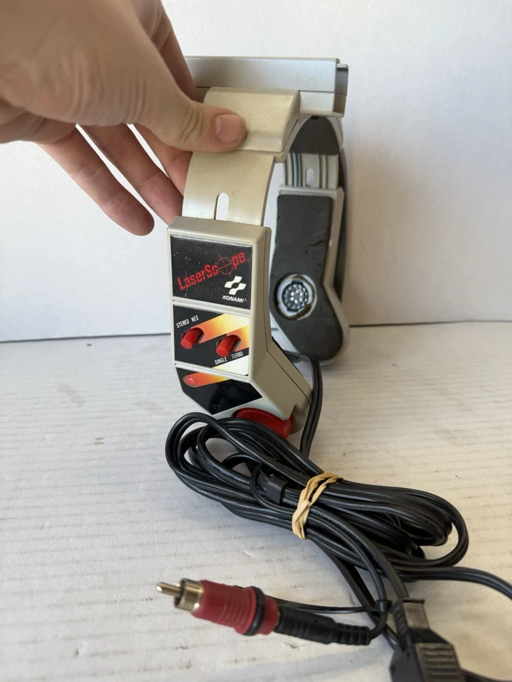 Telescopio láser Konami Nintendo NES sin probar *tal cual para piezas* —¡ENVÍO RÁPIDO! Foto 3 de 4