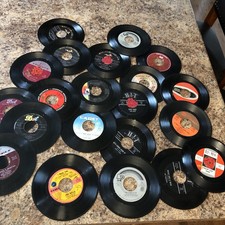 Vintage Vinyl 45 Records - Your Choice - Various Artists Songs - 11 Free Ship