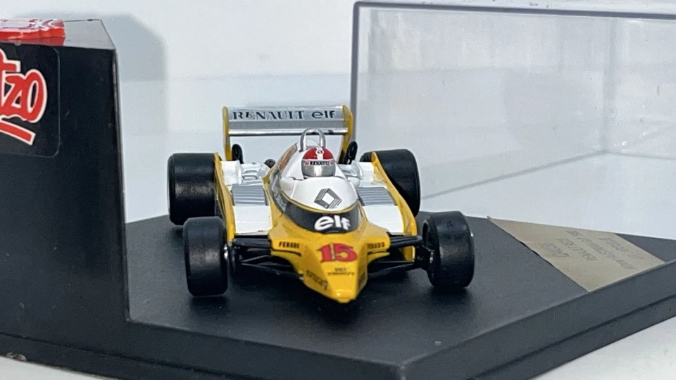 QUARTZO Q4038 RENAULT RE23 WINNER AUSTRIAN G.P. 1980 I.P. JABOUILLE  scala 1:43 - Immagine 3 di 4