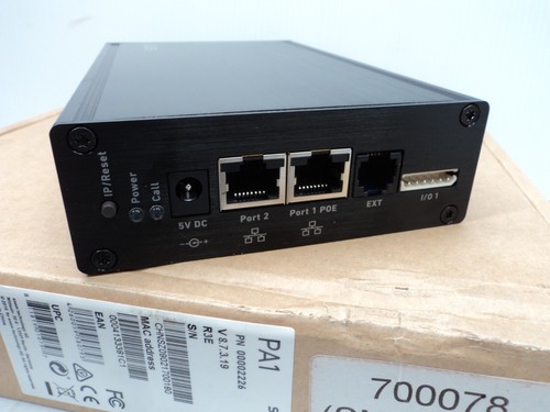 Snom PA1 Public Announcement System VoIP SIP Audio Paging Device, NOB - Afbeelding 3 van 4
