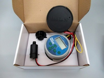 Hunter Node-100 Single Zone 9V Battery Operated Controller w/ Solenoid New Open