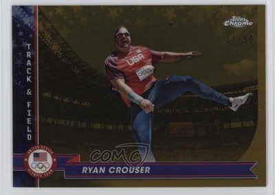 2024 Chrome US Olympic & Paralympic Team and Hopefuls 21/50 Ryan Crouser 1u8m