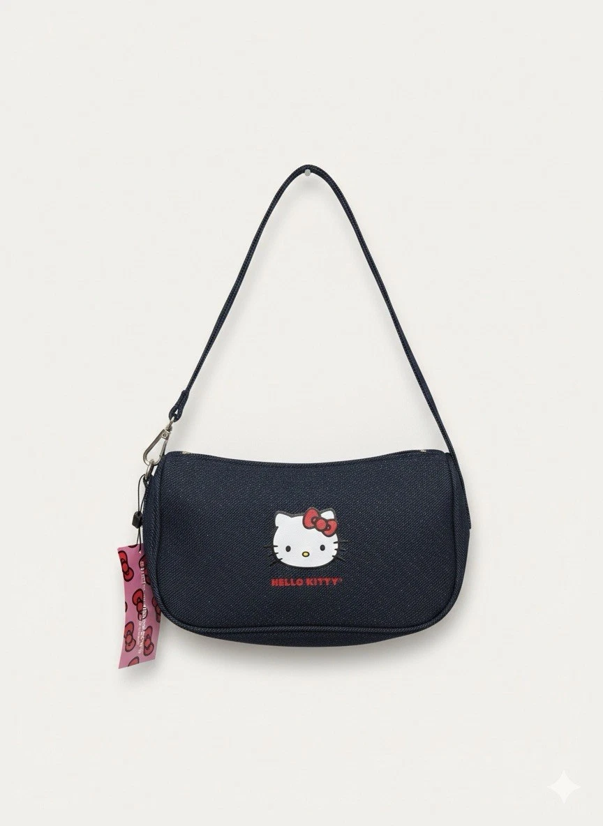 Hello Kitty Denim Exterior Bags & Handbags for Women for sale | eBay