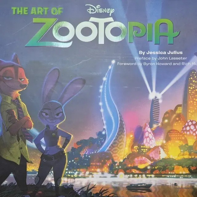 Disney Zootopia Art Book - English, Lightly Used