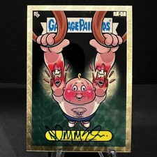 Marketplace image: GARBAGE PAIL KIDS CHROME 7 SUPERFRACTOR BUSTED ARMAND Rory Mcqueen Autograph 1/1