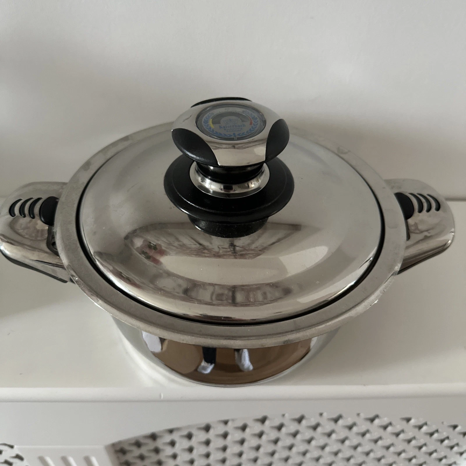 Kaiserbach Pan with lid 18.5 18/10 stainless steel