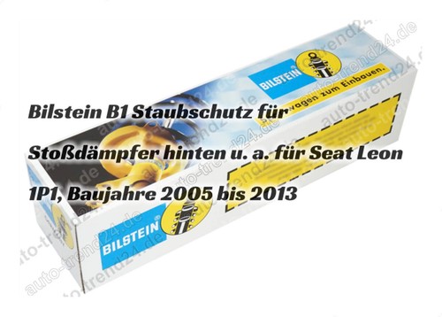 B1 Staubschutz für Stoßdämpfer hinten u.a.: Seat Leon 1P1, Bj. 2005-2013 - Bild 3 von 4