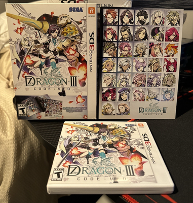 7th Dragon III Code: VFD - Nintendo 3DS - Launch Edition - CIB