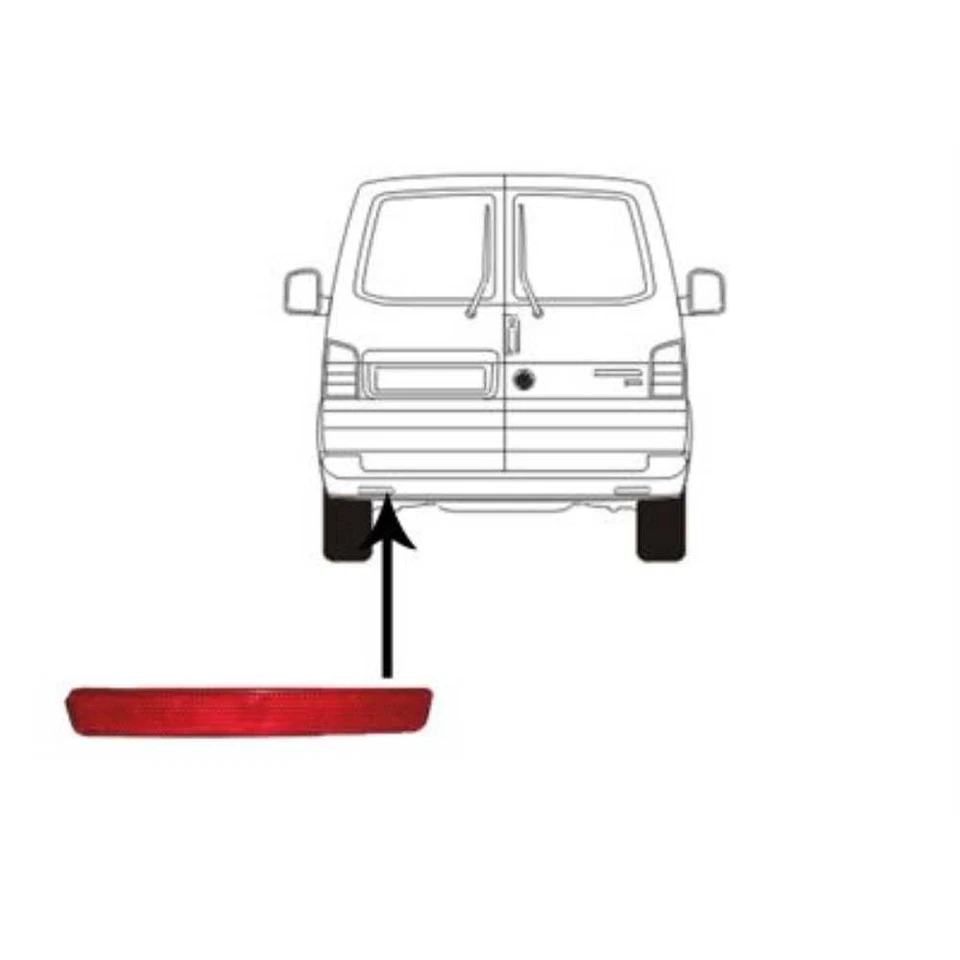 VAN WEZEL Réflecteur Gauche Pour VW Transporter V Bus 7HB 7HJ 7EB - Photo 1/1