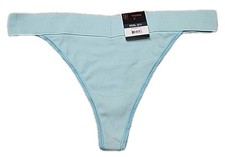   NWT No Boundaries Women's Seamless Low-Rise Thong Panty Size XXXL Aqua Cloud