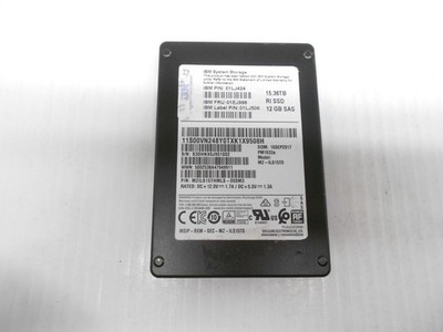 IBM Samsung 15.36TB SSD SAS 2.5'' Hard Drive 01LJ424 01EJ998 01LJ506 MZ-ILS15T0