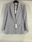 Reiss Apache Short Outwear Jacket Lilac Ash Size L Tailored Fit With Labels