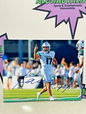 KANSEI MATSUZAWA SIGNED HAWAII WARRIORS 8X10 PHOTO AUTO FOOTBALL JAPAN KICKER