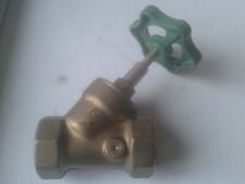 Schrägsitzventil ohne Entleerung 11/2" DN 40 Absperrventil, Absperrhahn