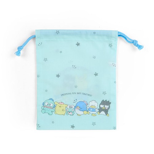 Sanrio Character Mix Hello Kitty Kuromi Pochacco My Melody Drawstring Bag (S) - Picture 6 of 7