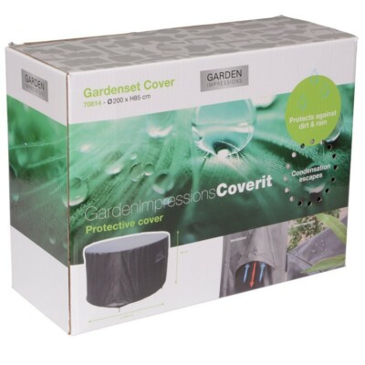 GI 70814 Coverit Lounge Schutzhülle Abdeckaube für Gartenmöbel Sitzgruppe