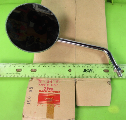 Honda CT90 SL350 XL250 ST90 S90 CB100 Left MIRROR 🔥NOS🔥 88120-329-730🔥OEM - Picture 2 of 5