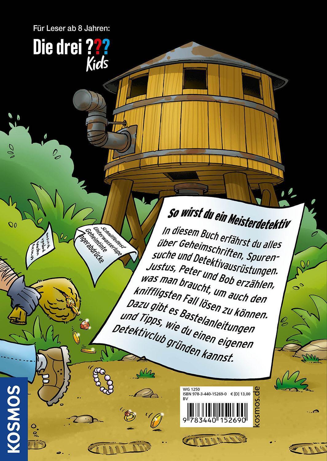 Thumbnail - Die Drei ??? Kids Detektivhandbuch (drei Fragezeichen) Ulf Blanck Buch