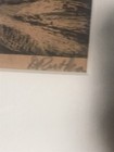 Antique 1930's DOROTHY RUTKA WPA Etching Signed Titled Mother And Daughter — photo 3