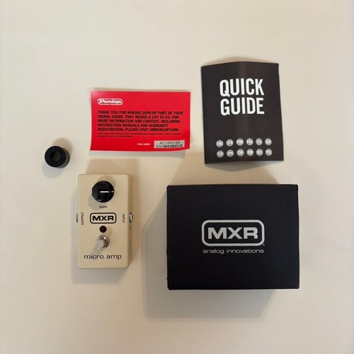MXR Micro Amp with its original box shipping from Japan