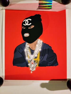 No. 9, Original Fine Art Print By Cep (Westside Gunn, Flygod