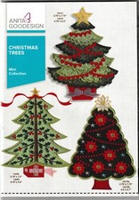Christmas Trees Anita Goodesign Embroidery Machine Design CD