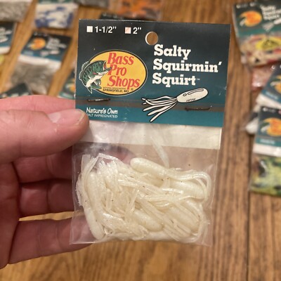 Bass Pro Shops Salty  Squirmin Squirt 2  NOS SS2-04