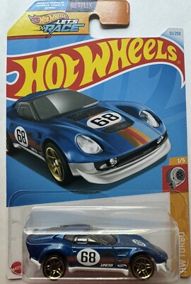 2024 Hot Wheels HW TURBO 1/5 El Segundo Coupe 51/250 (Blue) (Int. Card)