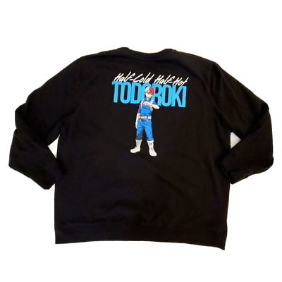 My Hero Academia Shoto Todoroki Half Cold Half Hot Anime Sweater