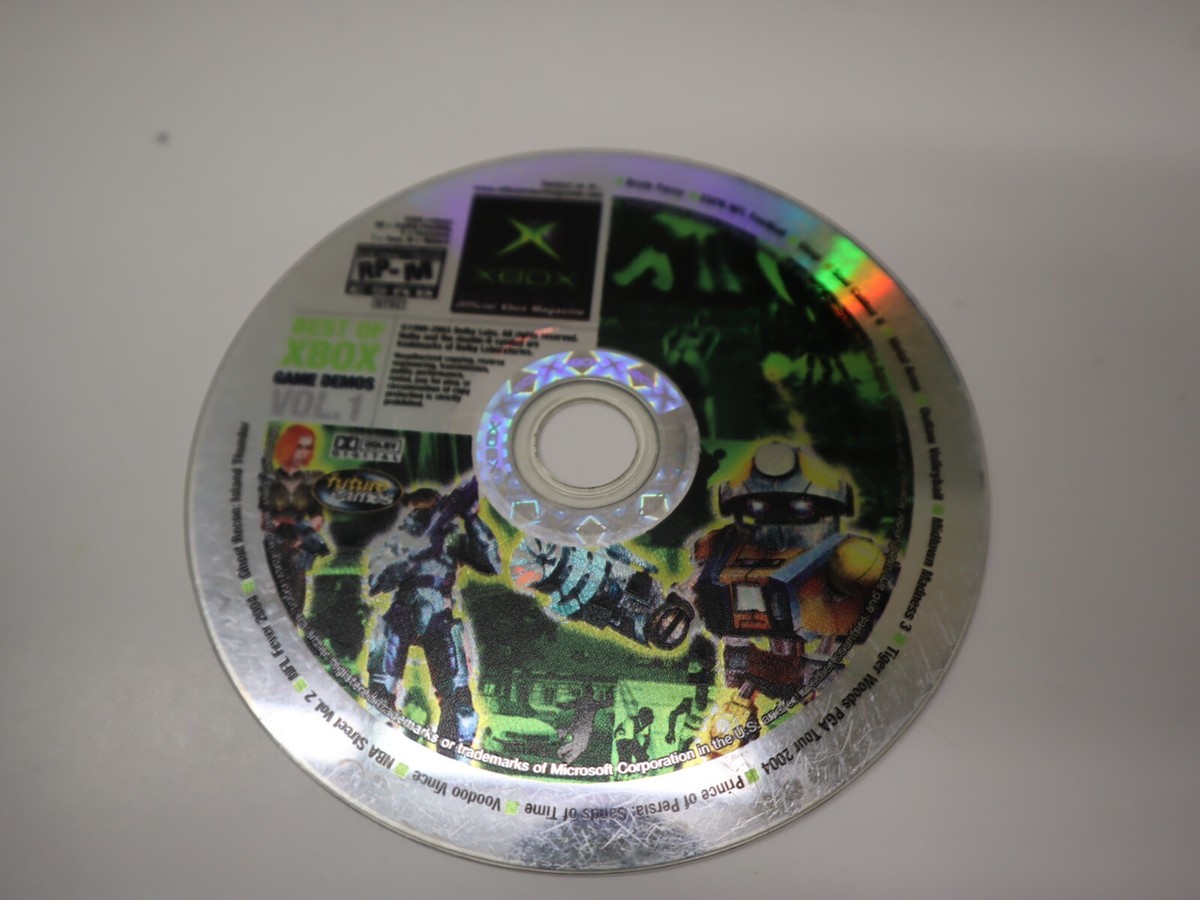 Best Of XBOX Games Demo Disc VOL. 1 (Xbox, 2003) Disc Only | eBay