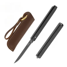 Gray Portable Everyday Carry Smart Outdoor Camping Folding Knives Pocket Knife