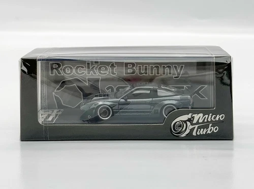 MT 1:64 JDM Gray Silvia S13 180SX Rocket Bunny Model Diecast Metal Car - Picture 18 of 18