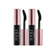 Lot of 2 Lancome Lash Idole Lifting & Volunizing Mascara Black 2.5 ml each