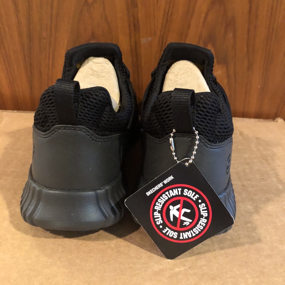 Skechers Work Slip Resistant Cessnock SR Slip On Work Shoes 77188 Men's