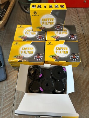 36 Total Boxes NEW K-Cup Reusable MaxRona Wholesale Bulk filter 6 Boxes Of 6