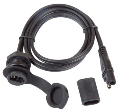 Tecmate OptiMate Weather SAE Socket Panel Mount Cable (O-40)