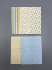 12 Stampin' Up Designer Series Paper Card Fronts 4x5.25 Double Sided