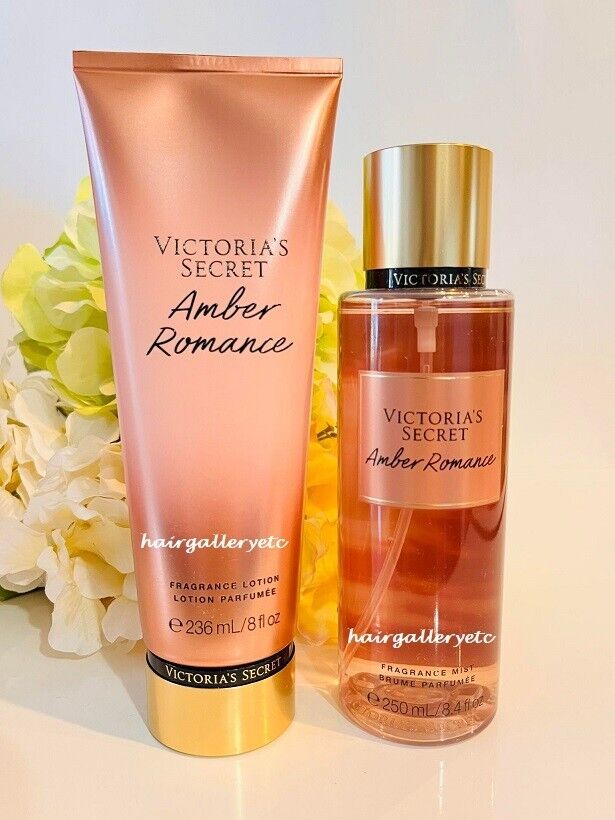 Victoria's Secret Amber Romance Fragrance Mist and Body Lotion Gift Set (Amber  Romance) - Yahoo Shopping