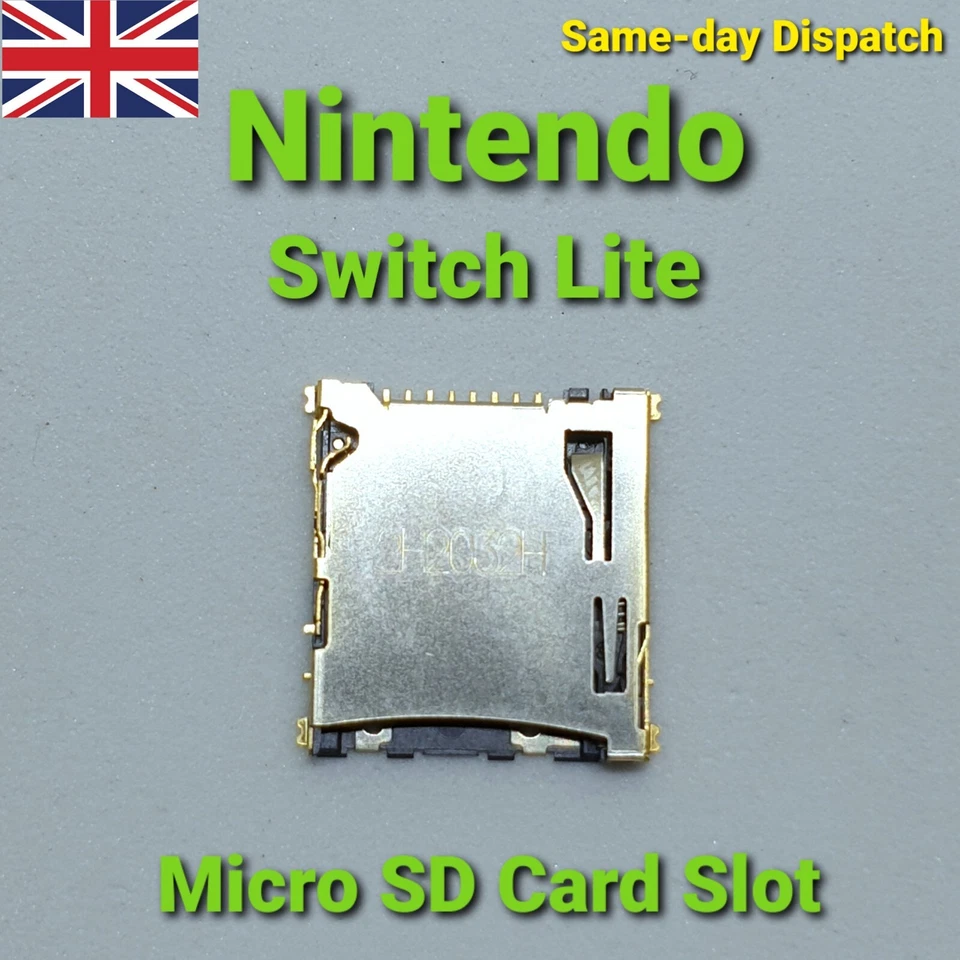 OEM Nintendo Switch Lite SD Card Reader Slot Holder Micro Memory Card FPC Connector