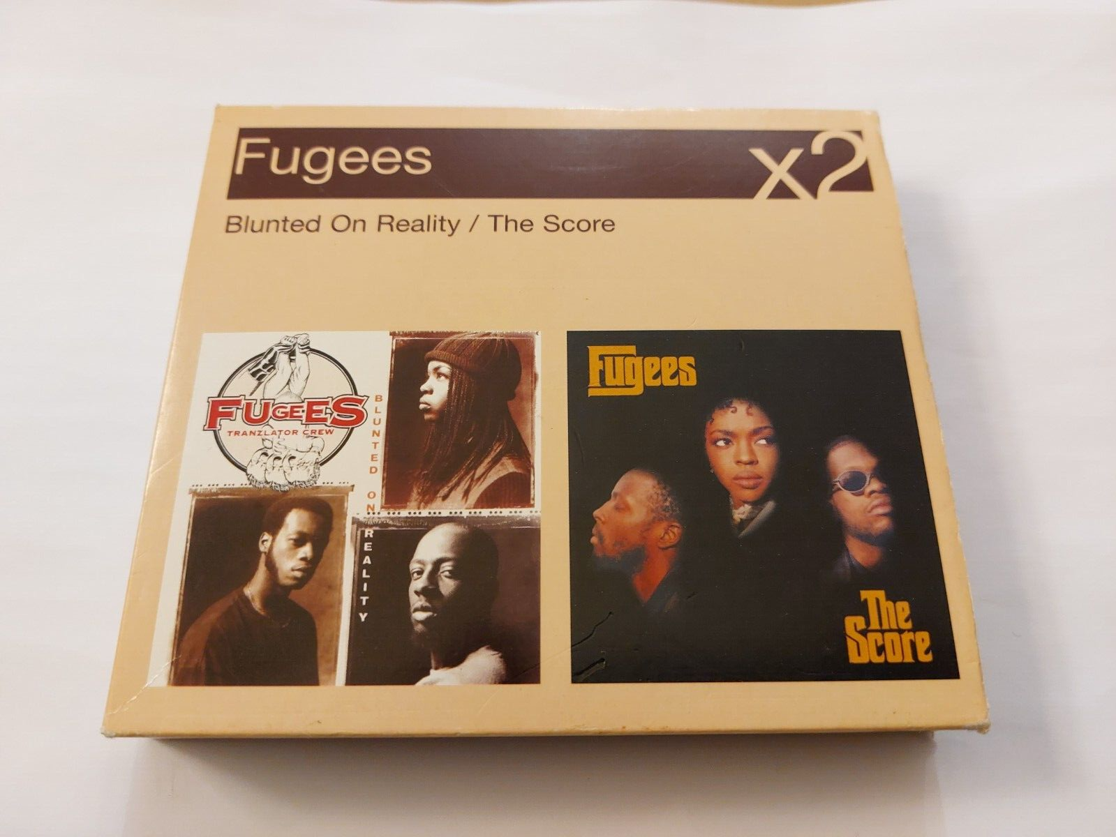 FUGEES * BLUNTED ON REALITY / THE SCORE * 2 X CD ALBUM BOXSET 2000 EXCELLENT