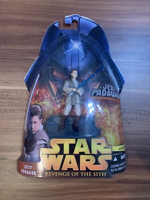 Star Wars ZETT JUKASSA 52 JEDI PADAWAN Action Figure Revenge Of The Sith NEW