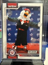 Topps Series One 2026 Screech Washington Nationals Mascot M-13 Mascots Insert